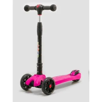 Fun Kids dečiji trotinet Funny sa svetlećim točkovima S920-PINK Fun Kids dečiji trotinet Funny sa svetlećim točkovima S920-PINK